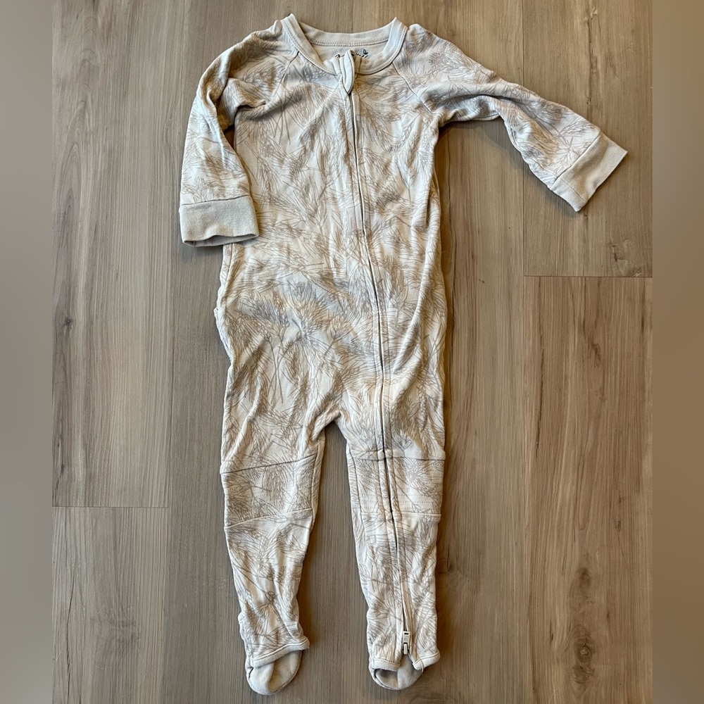 Goumi “Wheat” Footies One Piece Soft and Cozy